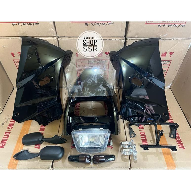 FERING/ FAIRING NINJA SSR PLASTIK BAHAN ABS FULL SET 9 BAGIAN