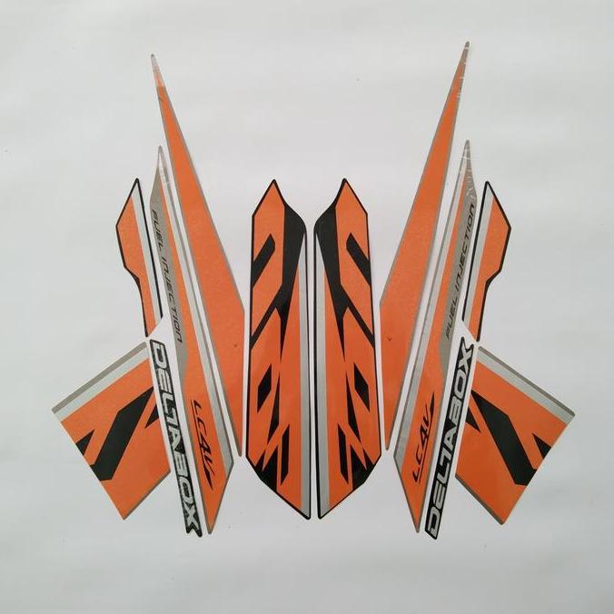 stiker motor body vixion advance 2017 orange