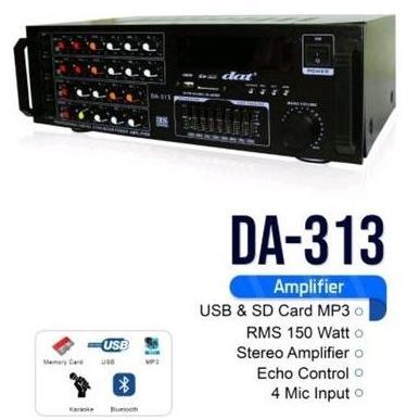 Amplifier DAT DA 313BT / Ampli DAT DA313BT Bluetooth