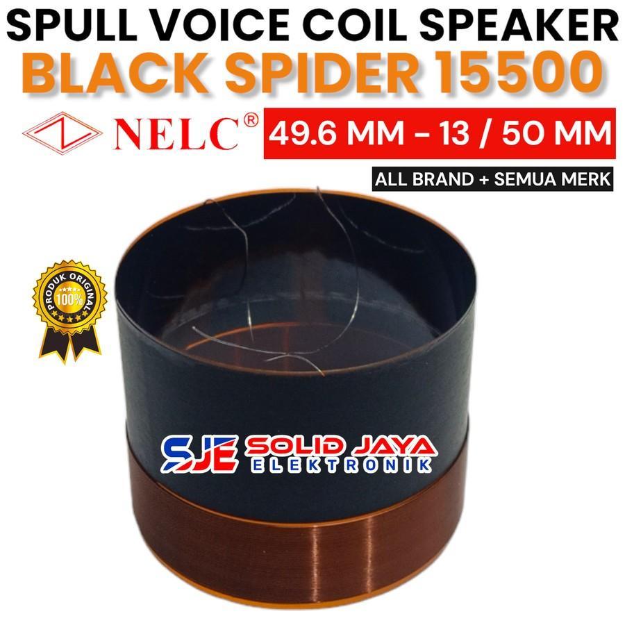 Spul Speaker Black Spider 15500 49.6 Mm 13 - 50 Mm Sepul 49,6 Mm 49,6Mm 49.6Mm 50Mm Spol Spoll Spool