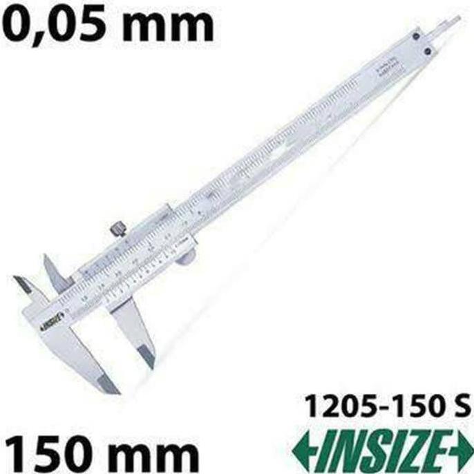 Insize 1205-150S Vernier Caliper 6" 150Mm Sigmat Jangka Sorong