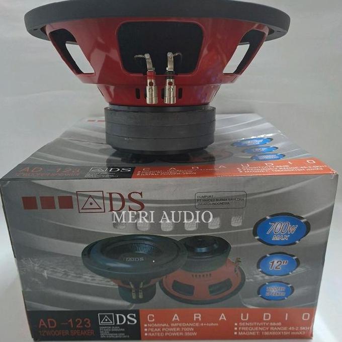 Promo Subwoofer 12 inch 3 Magnet Double coil SUBWOOFER ADS AD 123 3 MAGNET DOUBLE COIL ADS AD 123 NE