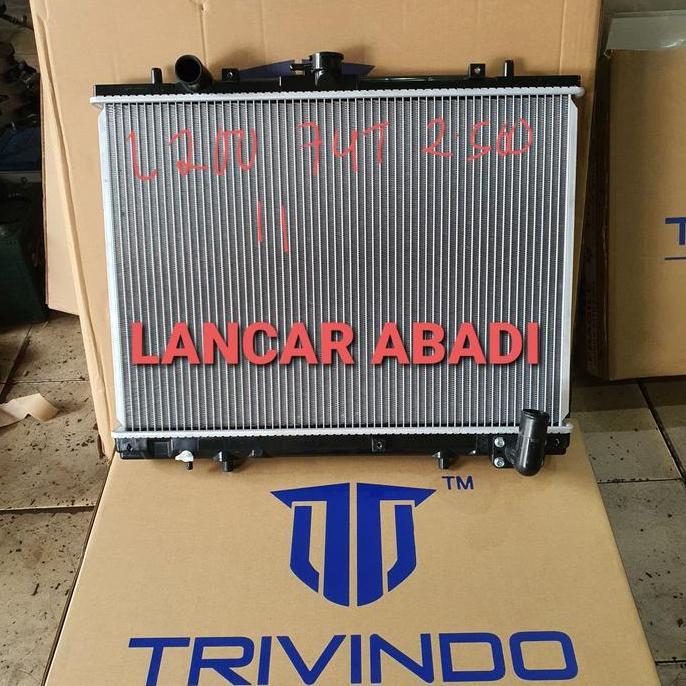 RADIATOR STRADA L200 74T K74 2CC MANUAL