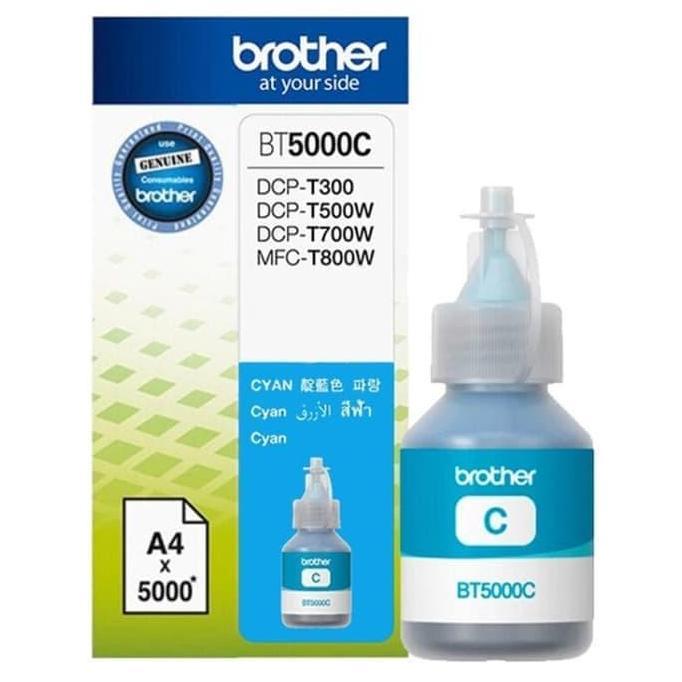 Tinta Printer Brother BT-5000 BT 5000 BT5000 Cyan Original