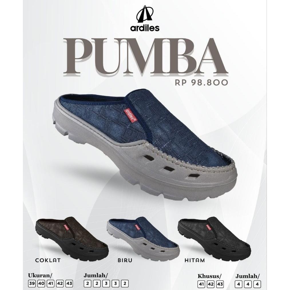 TERBARU SEPATU SLOP ARDILES SLIP ON HITAM - ORIGINAL QUALITY
