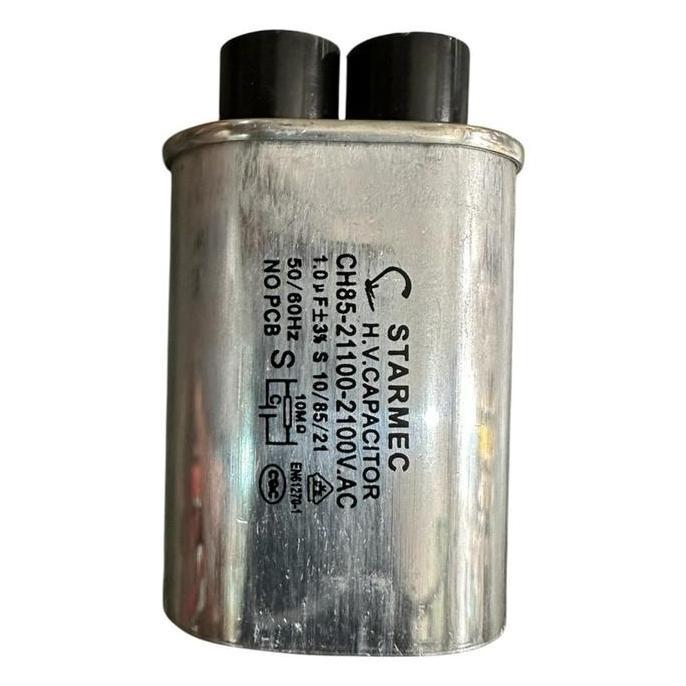 BEBAS ONGKIR - (baru) Kapasitor Capasitor microwave oven CH85 1 uF 1uF 1mF 2100V 2100 V