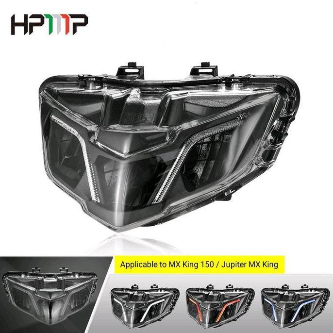 HPMP Lampu Depan LED MX King 150 Jupiter MX King HP-D160 Ultra-bright Daytime Running Lights High Be