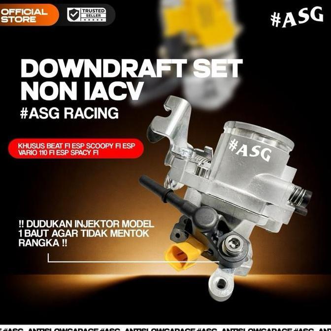 TB DOWNDRAFT VARIO 125 VARIO 150 BEAT SCOOPY ANTI SLOW GARAGE. Paket Downdraft Vario/Beat/Scoopy 1 T