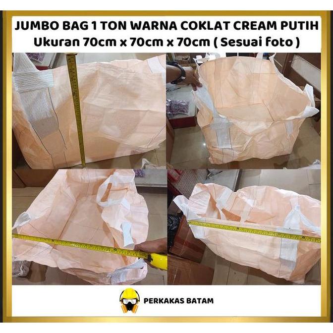 karung jumbo bag 1 Ton BARU / bulk bag 1 Ton NEW