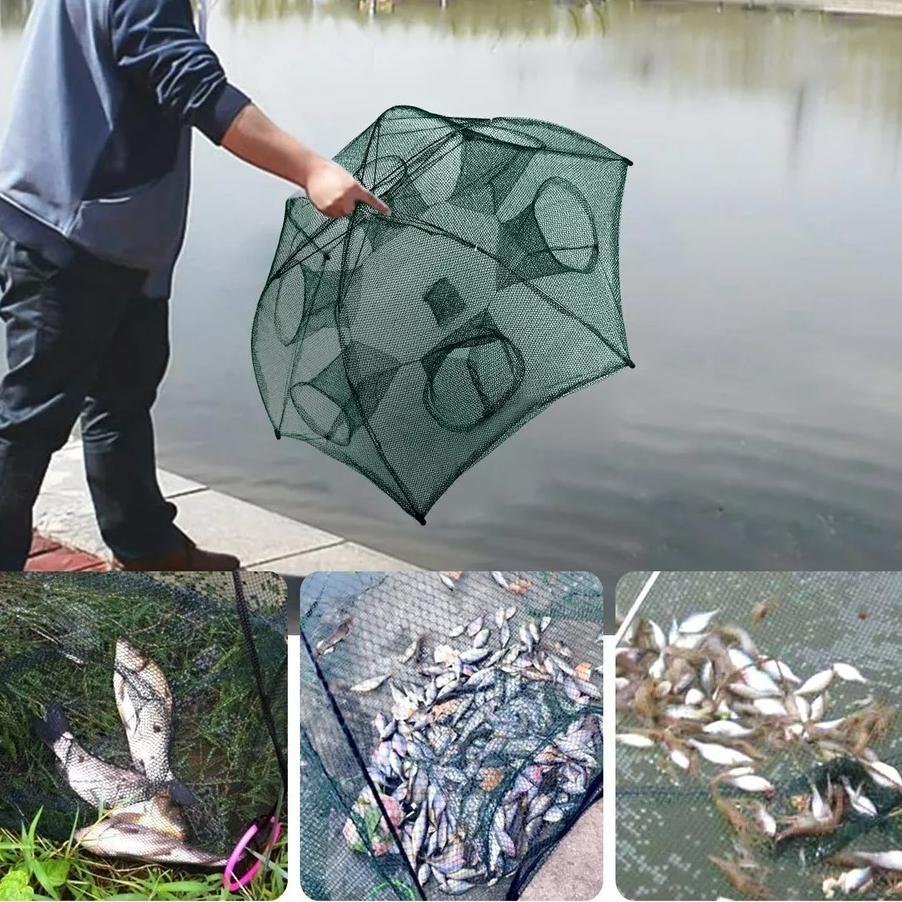 [Bisa Cod] Termurah Bubu Payung Jaring Ikan - Jebakan Perangkap Ikan Ud4Ng Fishing Net