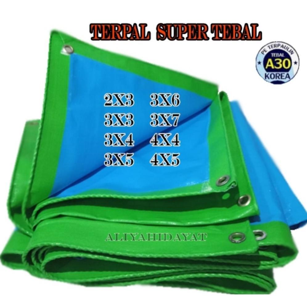 Terpal A30 Korea Super Tebal / Terpal Penutup Mobil/ Terpal Tenda Tahan Lama