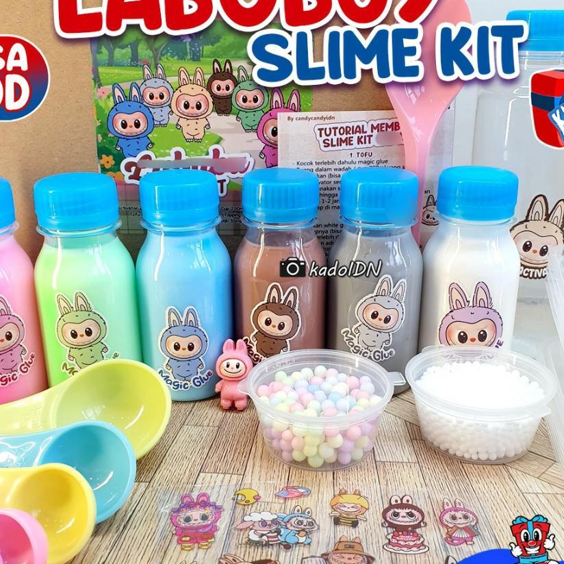 Slime Kit Labubu By Kadokado.Idn