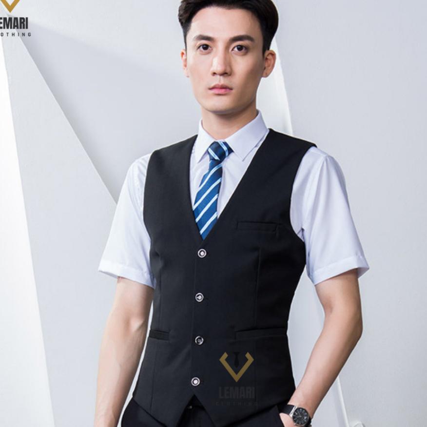 Rompi Formal Pria - Vest Formal Pria - Rompi Dalaman Jas Formal Pria - Vest Pria