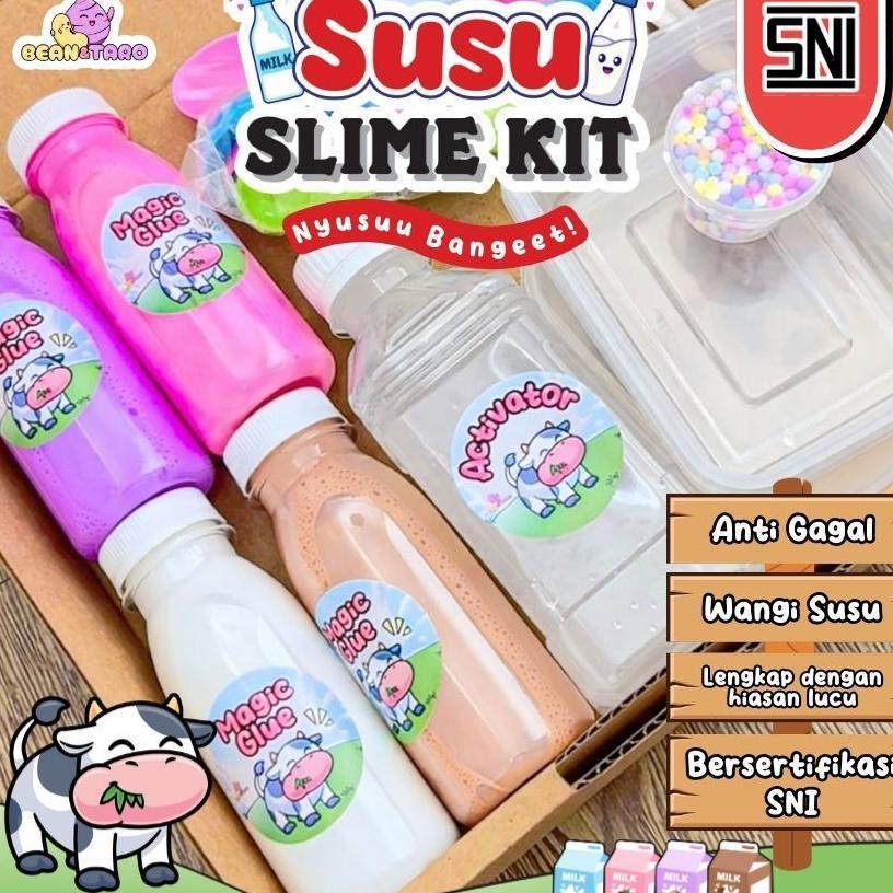Slime Kit Susu By Slime Bintaro || Susu Slime Kit || Slime Seru || Slime Anak || Slime Wangi || Sens