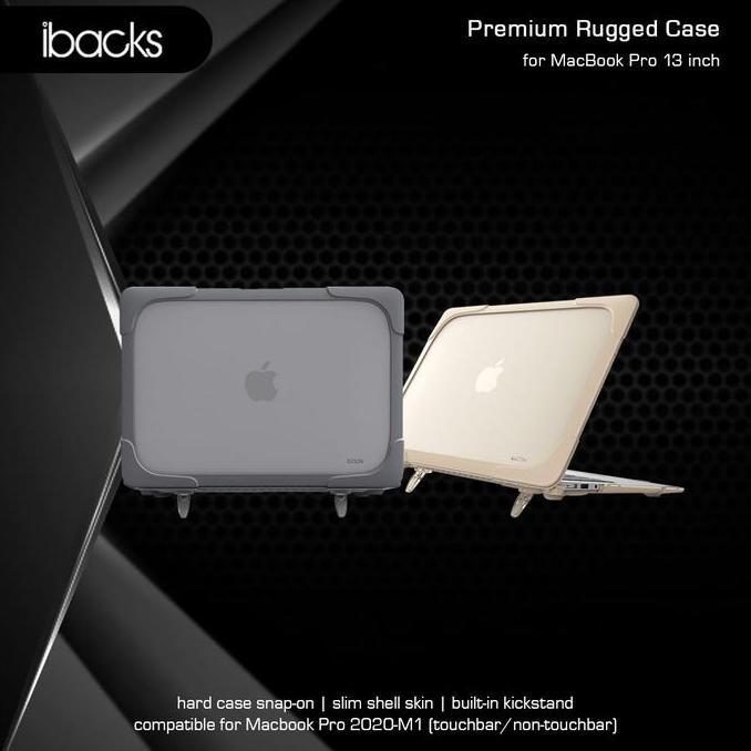 Termurah Ibacks Rugged Case For Macbook Pro 13Inch 2020/M1
