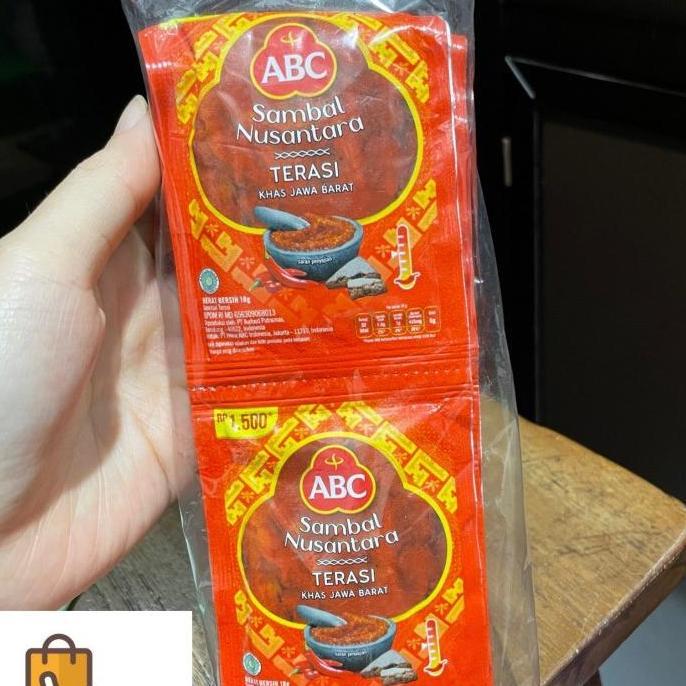 Pilihan - Sambal Terasi Abc Sachet Isi 10 / Sambel Terasi Abc Homestyle Sachet