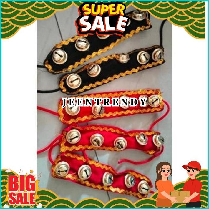 KLINTING GONGSENG Klintingan Gongseng Jaranan Kuda Kepang Gelang Kaki / klinting kaki tari jaranan