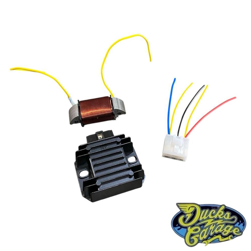 Paket Spull Spul Lampu Set Kiprok Nmax Original Pengapian Fullwave 12V Volt Honda Astrea 800 Asdap S