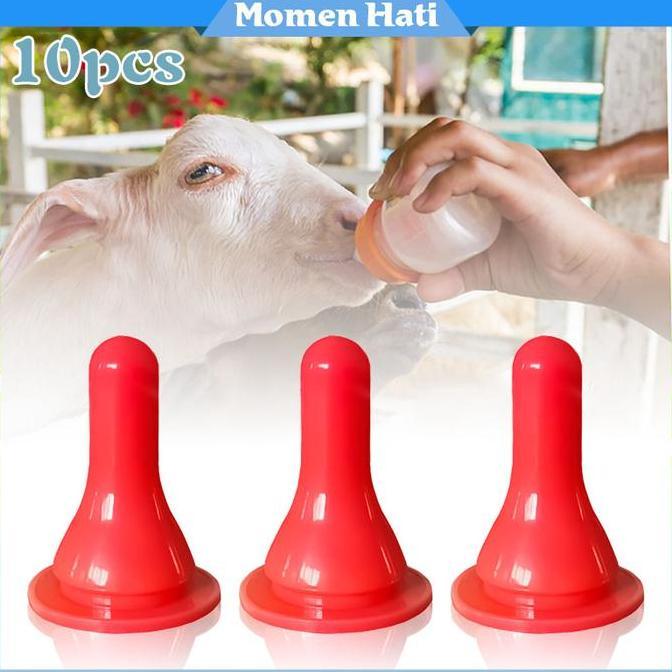 10Pcs Empeng Peliharaan - Dot Bayi Sapi Kambing Tahan Lama - Meningkatkan Sapi Kambing Kelangsungan 