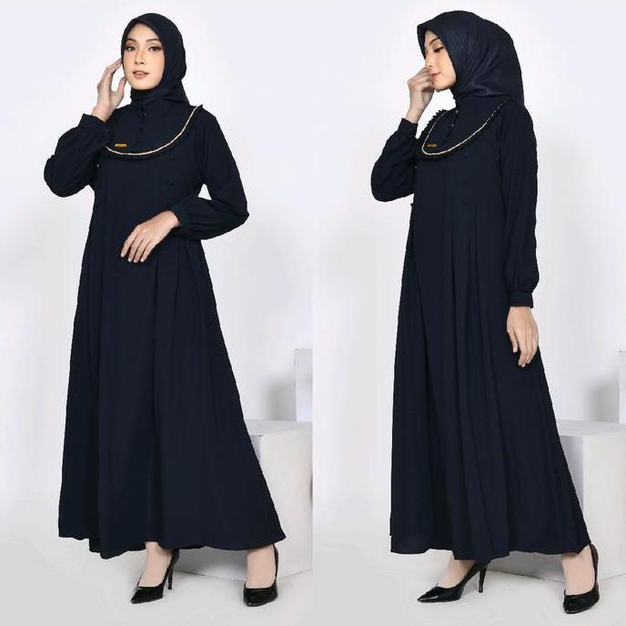 Arsy- Haima Dress Gamis Nita Muslim Terbaru Dan Modern Casual Formal
