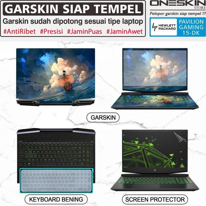 HARGA DISC - Garskin Laptop Keyboard Screen Protector HP 15-dk dk1064tx dk1079tx FB