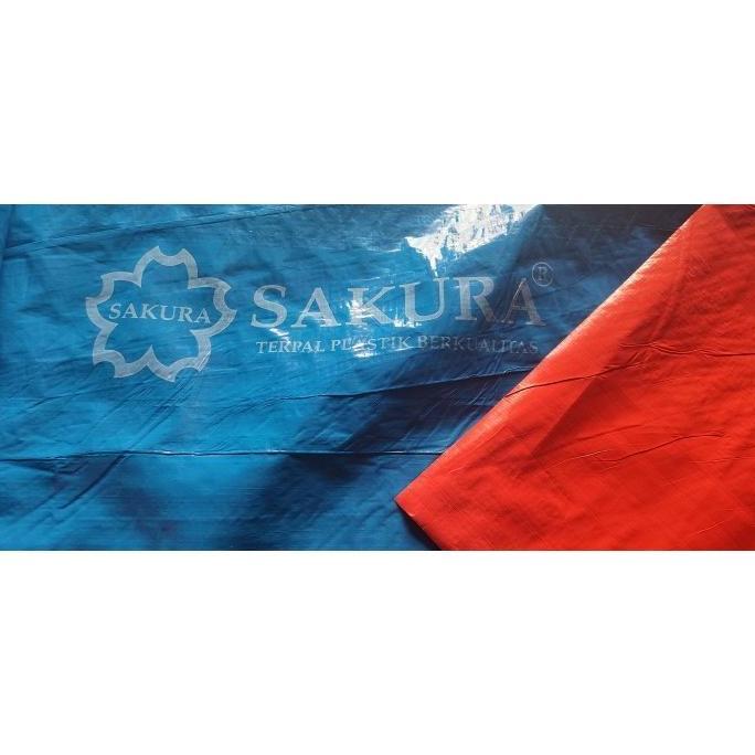BEBAS ONGKIR - Terpal A5 Sakura 4x8 Meter | Terpal 4x8 Meter Bahan A5 Sakura