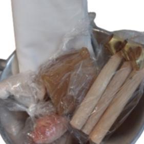 Paket Alat Dan Bahan Batik Wajan, Canting, Kain, Malam, Soda Ash Dan Pewarna Naptol Batik