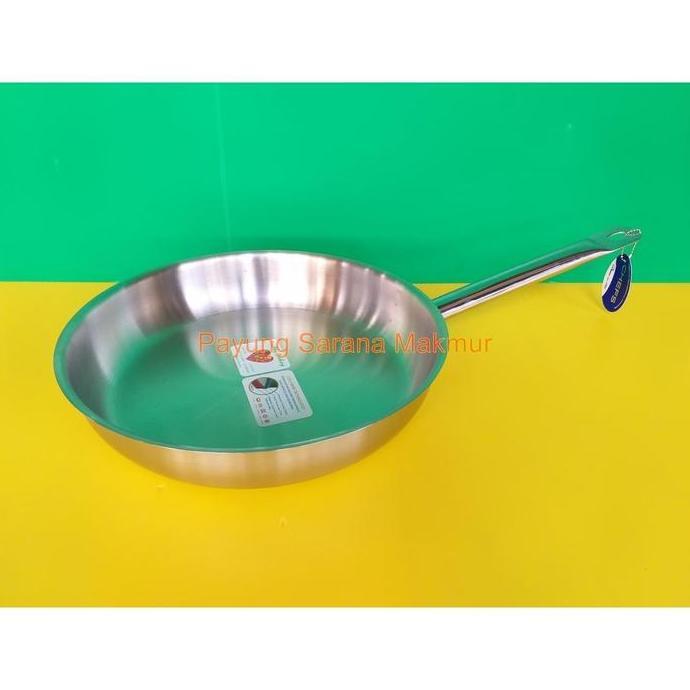 Frying Pan Bima Chefs 32 Cm Stainless / Penggorengan Bima Bp1901532 Terbaru 