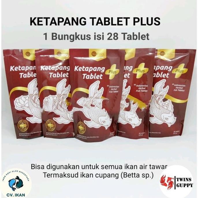 KETAPANG TABLET PLUS SG FISH