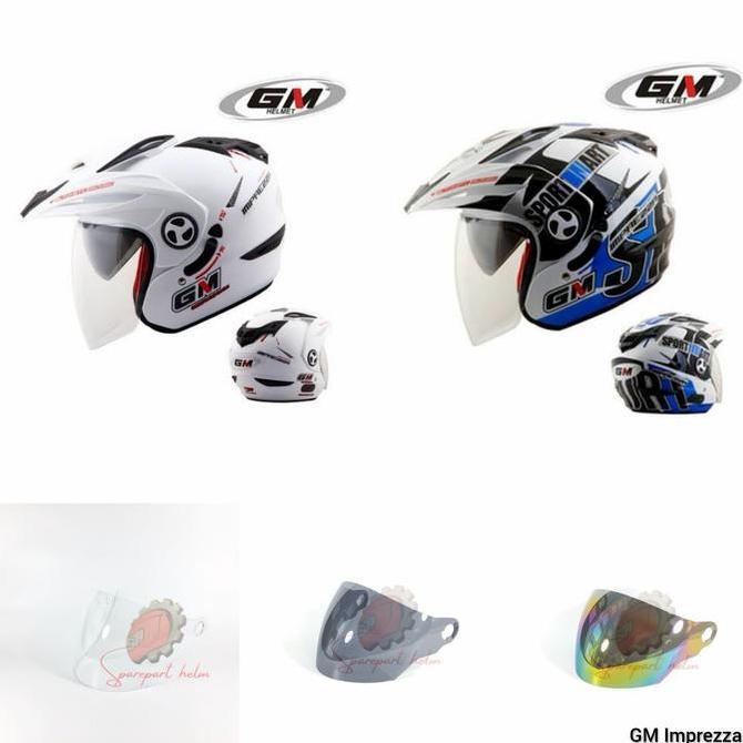 Comet- Kaca Helm Gm Imprezza Visor Helm Gm Imprezza