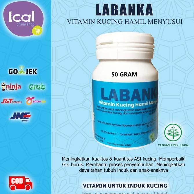 LABANKA VITAMIN KUCING HAMIL MENYUSUI