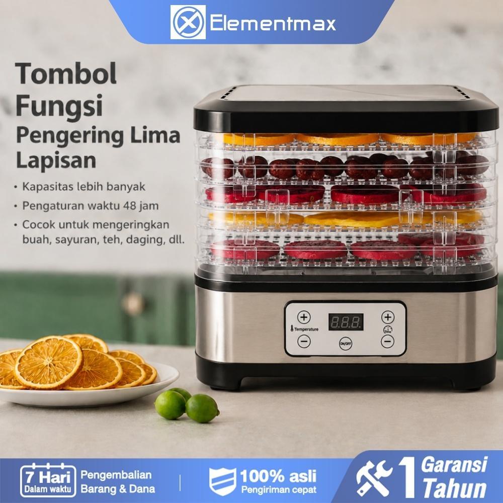 Food Buah Dehydrator Pengering Makanan 5 Tray Mesin Dehidrator Buah/Mesin Buah Kering Rumah/Dehidrat