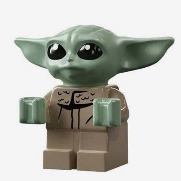 Promo LEGO MINIFIGURES STARWARS BABY YODA PARTOUT SET 75292 Diskon