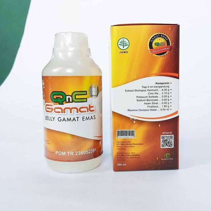 Geo- Qnc Jelli Gamat - Jeli Gamat Emas Obat Qnc Jelly Gamat