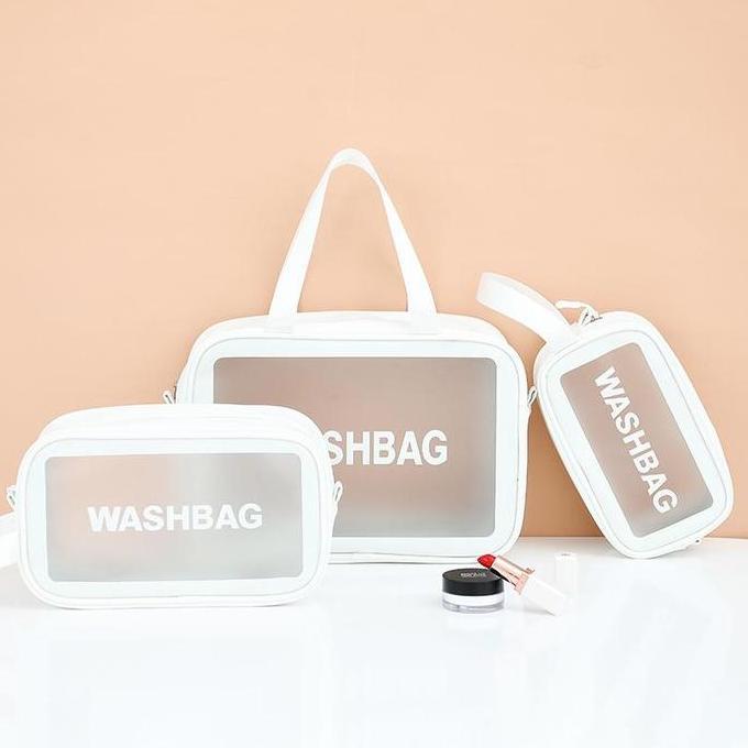 Tas Kosmetik Wash bag Waterproof - Tas Peralatan Mandi