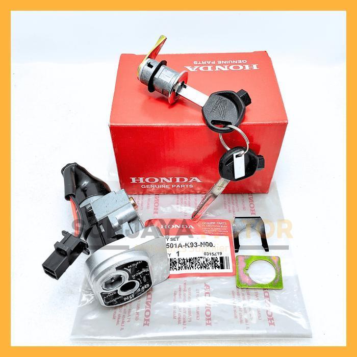 Kunci Kontak Set K93 Keyset Original Honda Scoopy Karbu Vario Techno 110 Kunci Motor 1 Set Key Set K