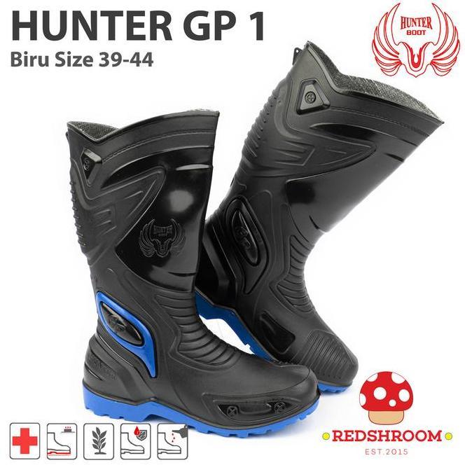 Sepatu Boots Tinggi Hunter Gp 1 Blablue
