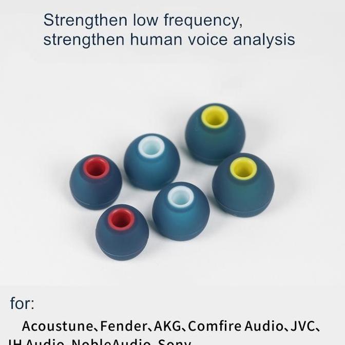Promo Acoustune Aet08 Genuine Eartips Ear Tips Buds For In Ear Monitor Cod