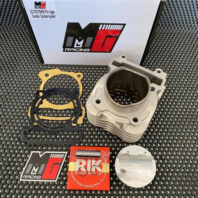 blok mx king ceramic type fin 62 63 65 66 68 70 72 blok mx vixion piston fjn forged ring rik mg raci