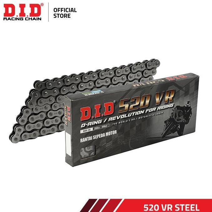 Drive Chain / Rantai Motor DID 520 VR (Steel)