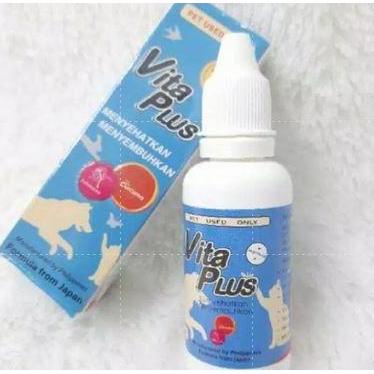 VITA PLUS MULTIVITAMIN 30ML - MULTIVITAMIN KUCING & ANJING