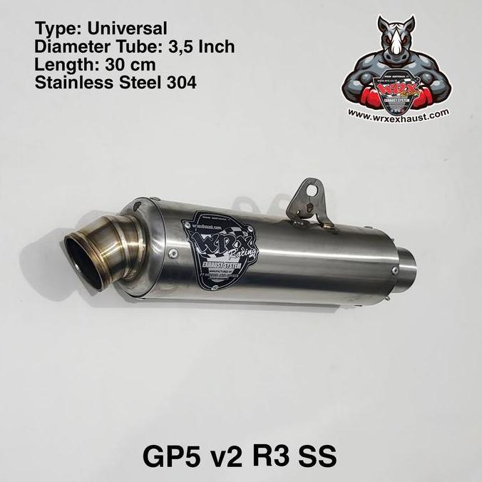 Knalpot WRX Silincer GP5 V2 R3 SS