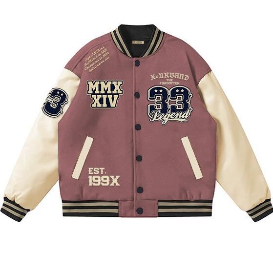 diskon jaket varsity one layer forgotten pe fleece 280