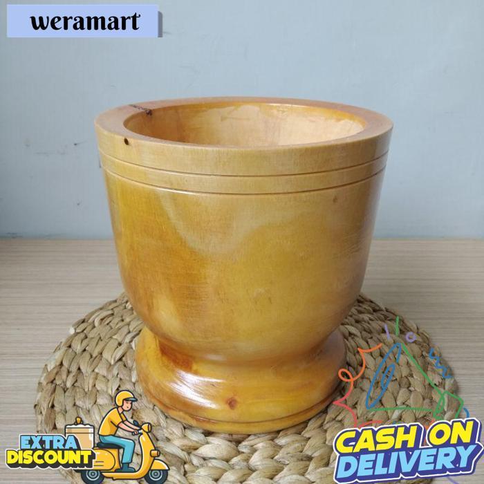 Lumpang Kayu + Tutup, Lumpang Kayu + Penumbuk Kayu 6/11