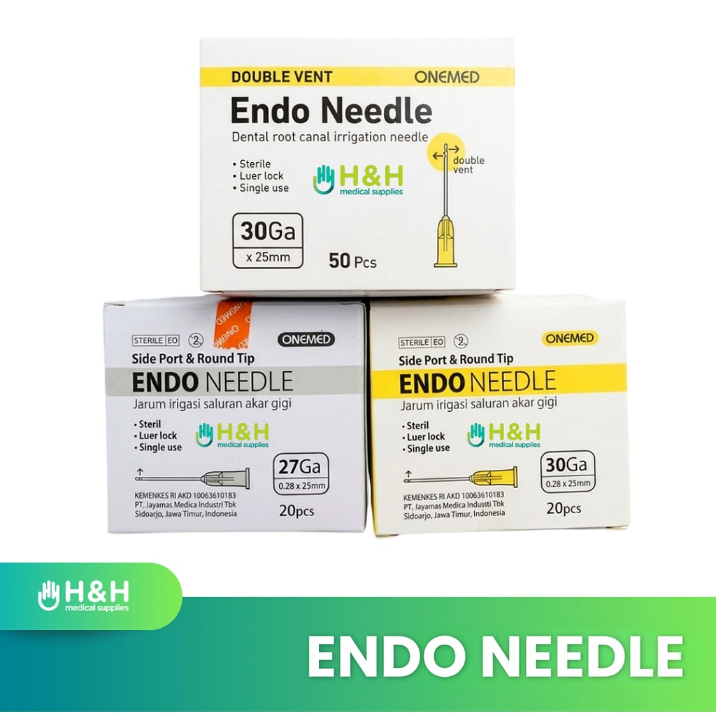Endo 30 G / Irigasi Endo / Endodonti / Tip Irigasi EndoNeedle