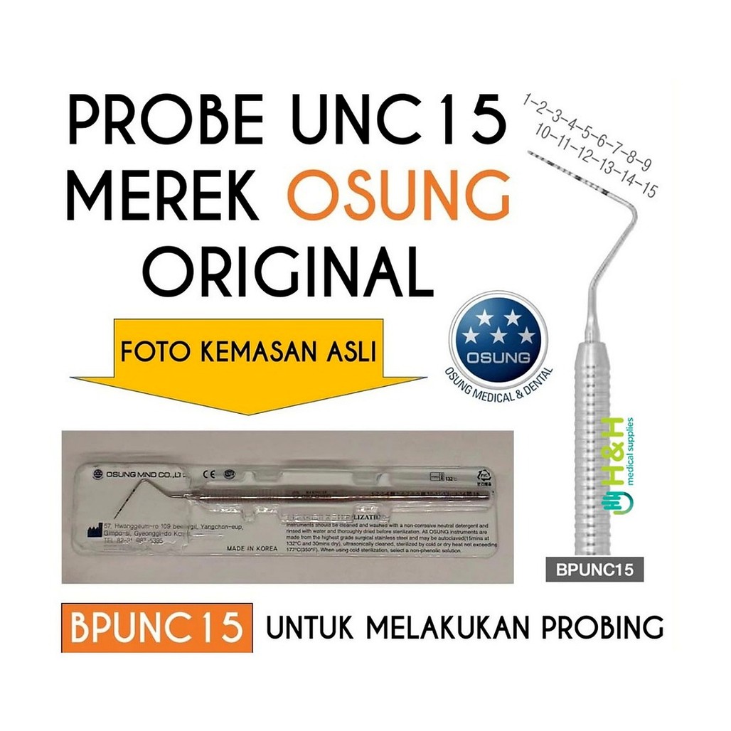 Probe UNC 15 OSUNG / Probe UNC 15 OSUNG Untuk Melakukan Probing