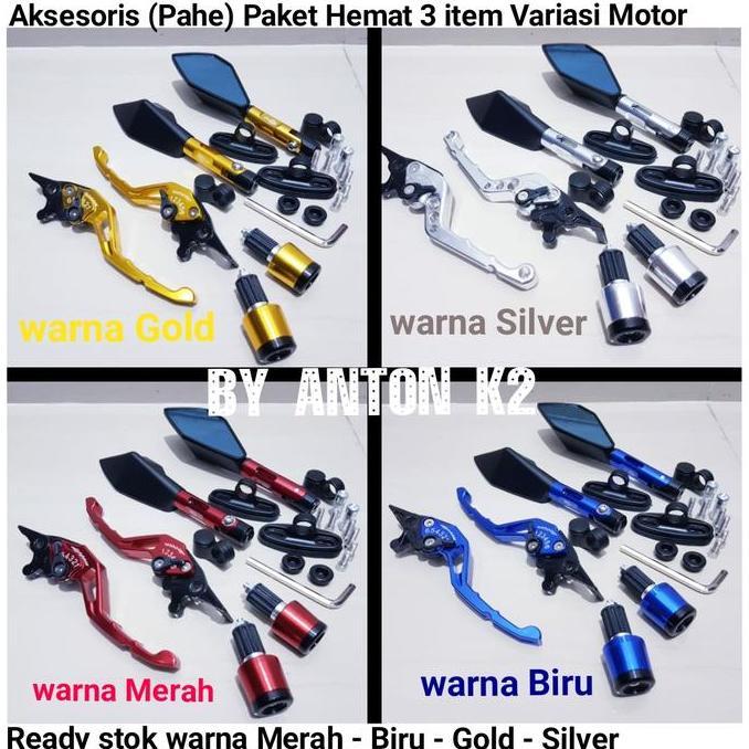 Kaca Spion Tomok Variasi Aksesoris Motor Aerox 155/Nmax/Lexi/Freego