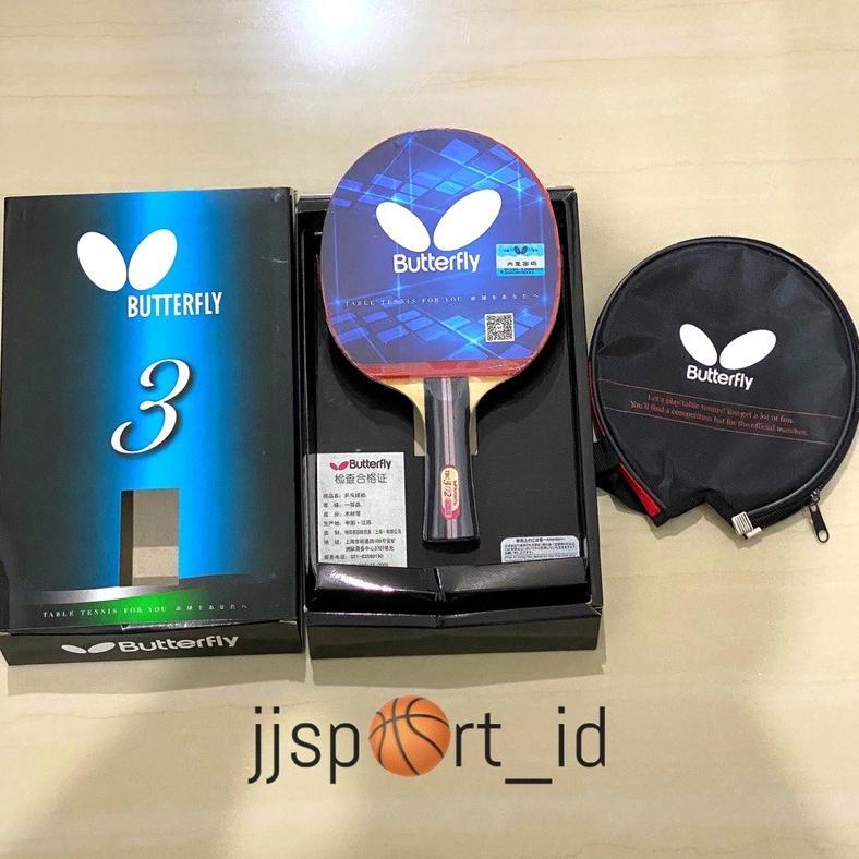 Bet Pingpong Bet Tenis Meja Bat Tenis Meja Bat Pingpong Butterfly TBC 302 ORIGINAL