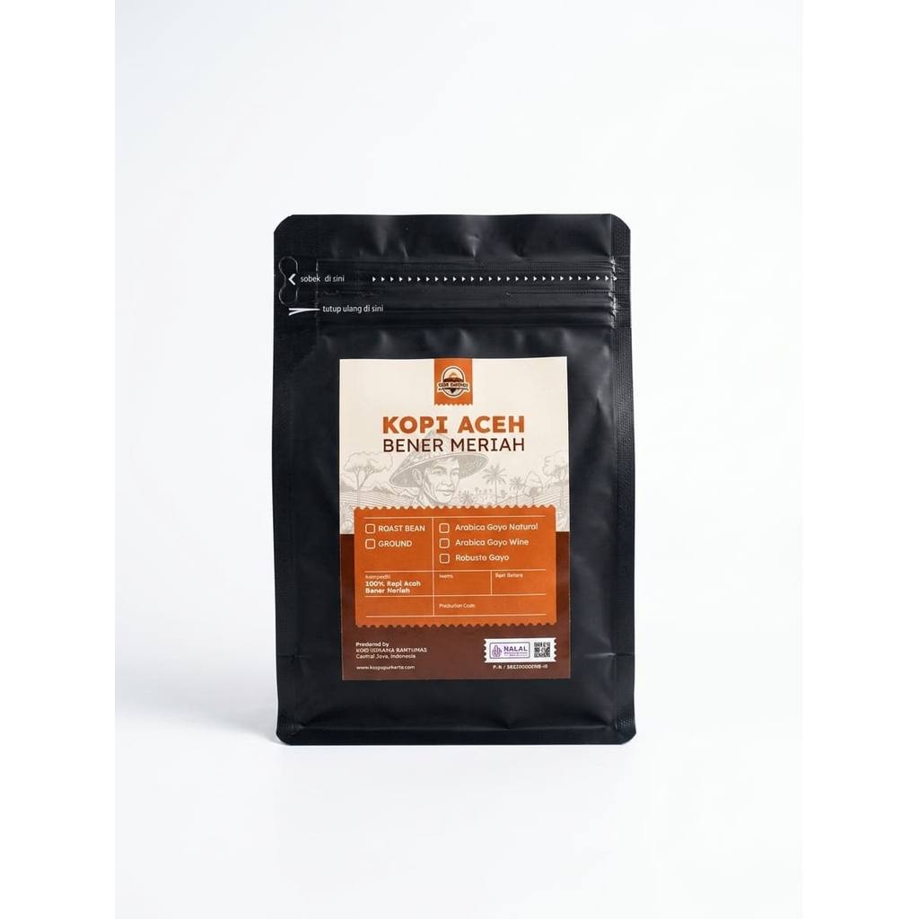 Kopi Arabika Gayo Wine 250 Gr - Logawa Kopi Arabika Gayo Wine