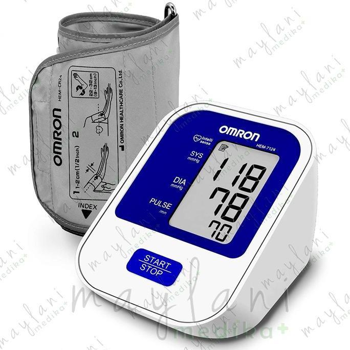 TENSIMETER DIGITAL OMRON HEM-7124 HEM7124 TENSI MODEL LENGAN